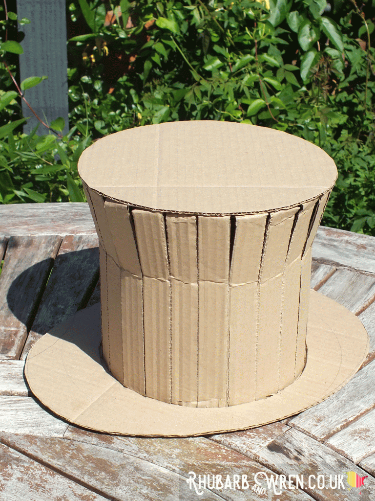 Nearly finished - DIY Willy Wonka hat