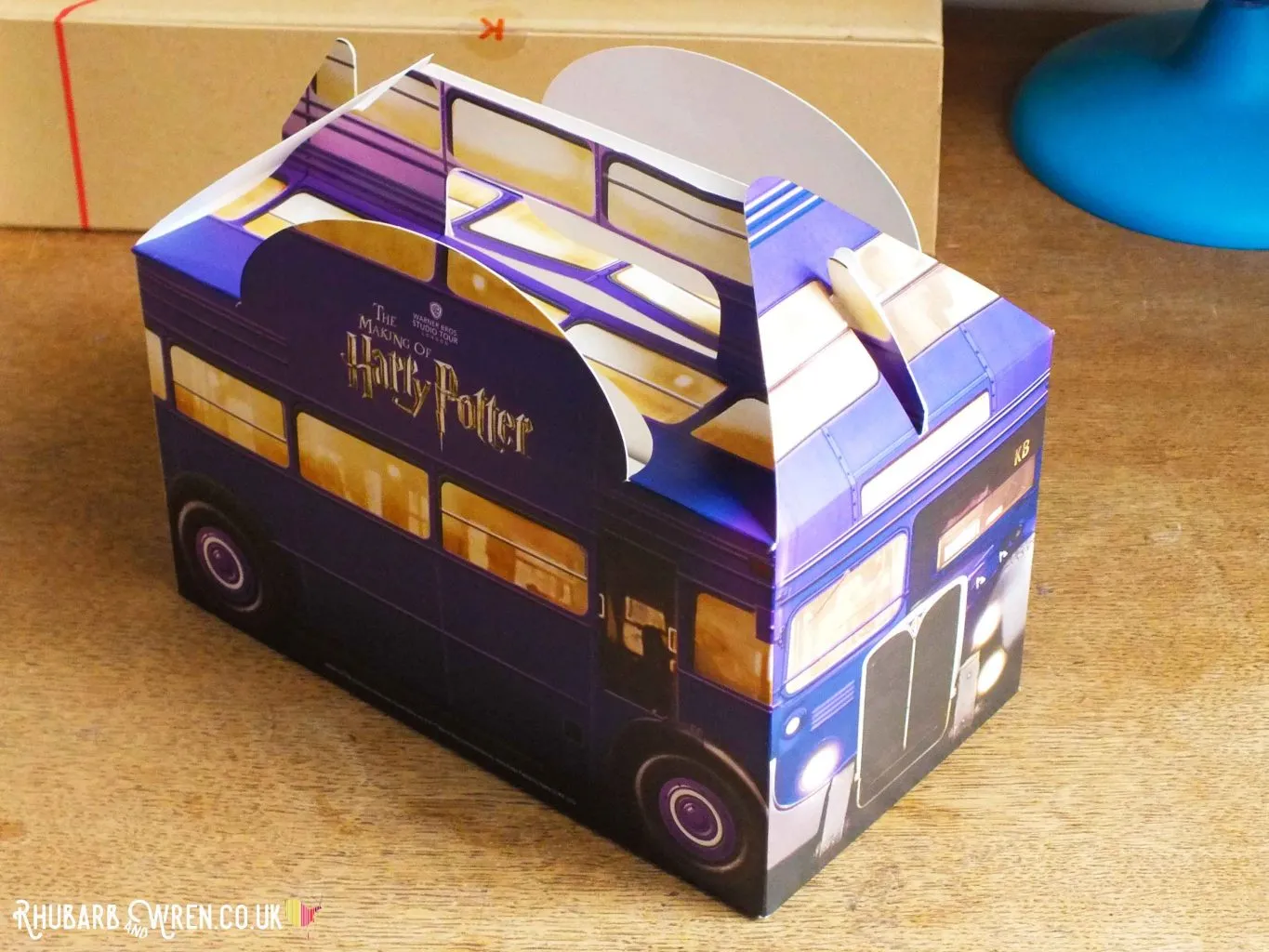 Knight bus kids lunch box at the Harry Potter studio tour