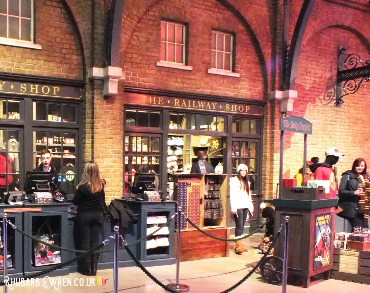 The Railway Shop at the Harry Potter studio tour