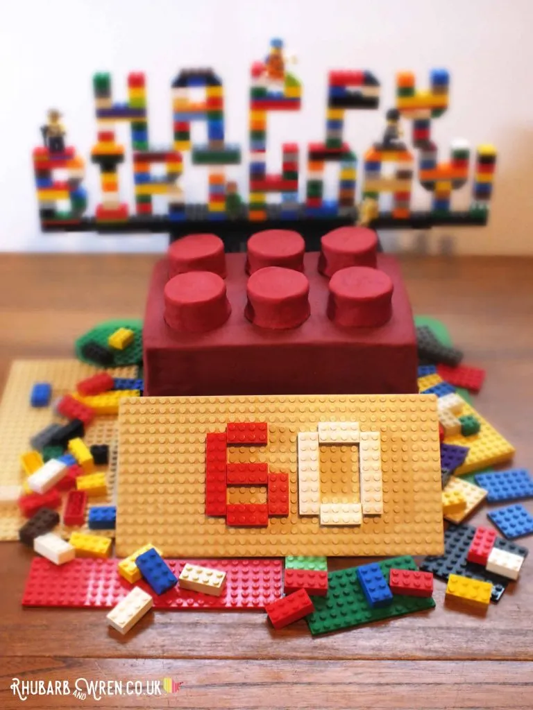 Happy birthday sale in lego blocks